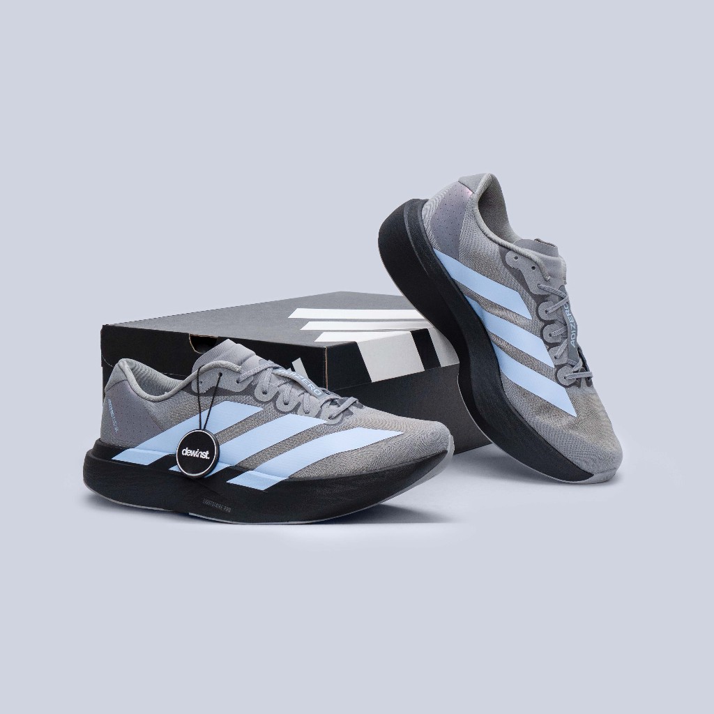 Adidas Adizero Evo SL Grey Glow Blue