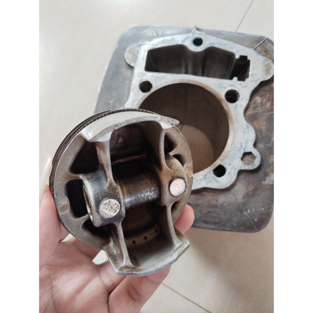 Blok Tiger Ori Copotan Set Piston BRT 72 Forged
