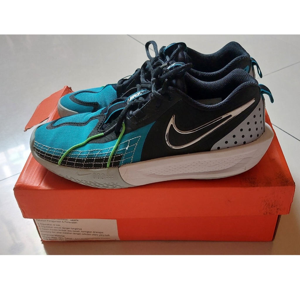 Nike GT Cut 3 GS Original Sepatu Basket Anak Bekas Mulus FD7033-003 Aquamarine EUR 38.5