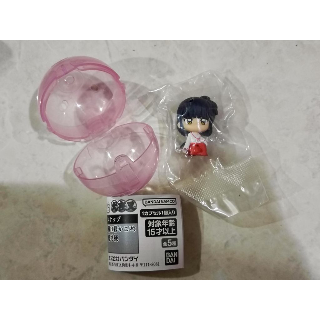 Bandai Inuyasha Hugcot series Kikyo mini figure