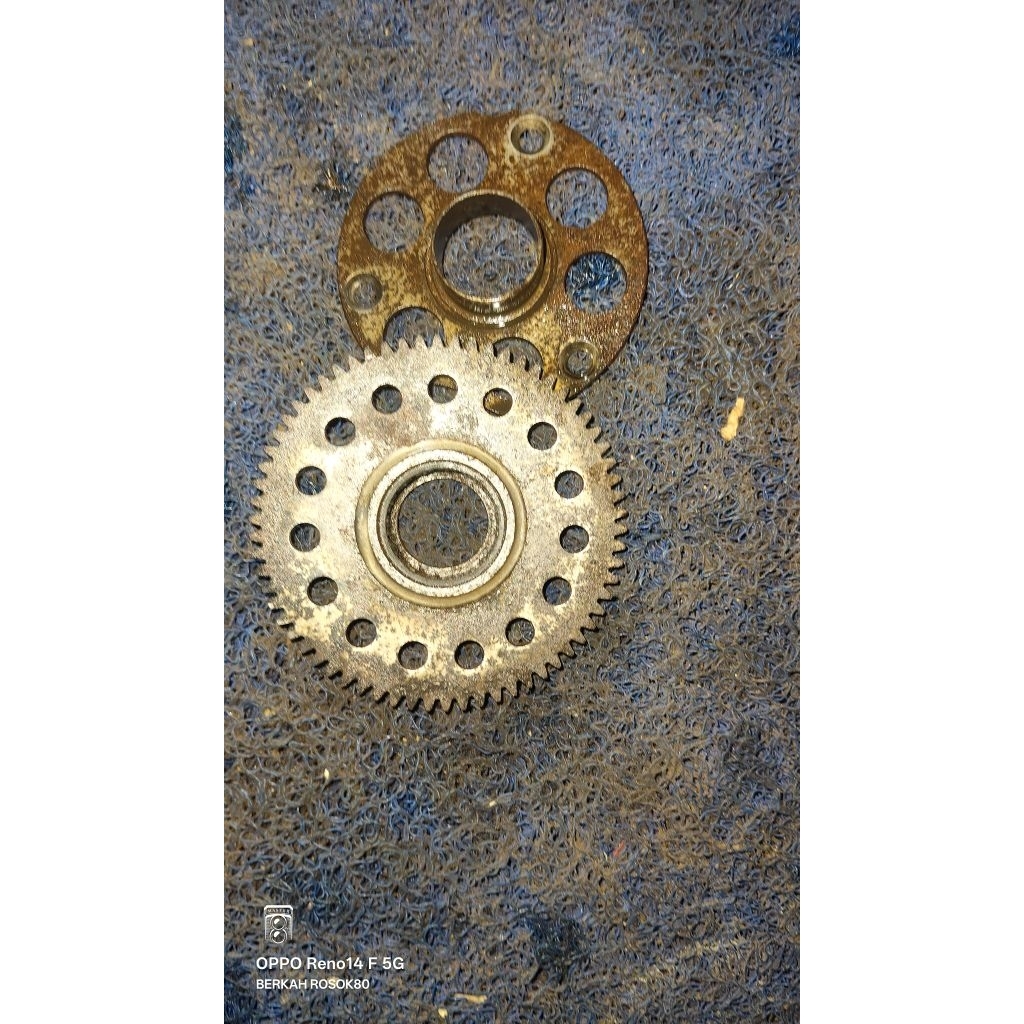gigi dinamo stater alfa force one fiz fizr yg besar (tanpa roces)