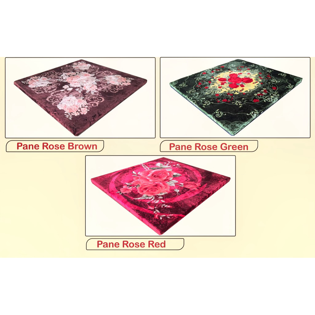 Karpet Busa / Kasur Lantai / Ambal Busa Serbia 180 x 190  TIPIS 7 CM