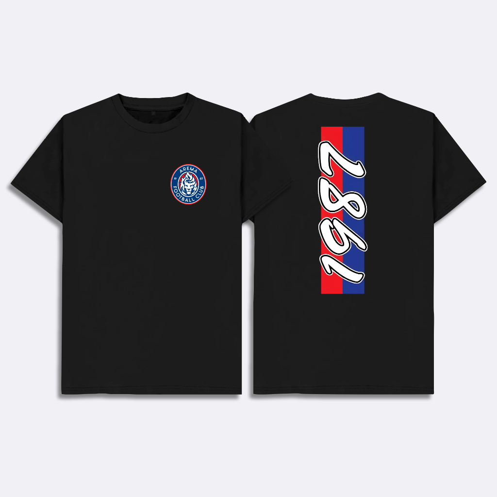 Kaos Arema Malang 1987 Baju Distro Bola Arema Aremania