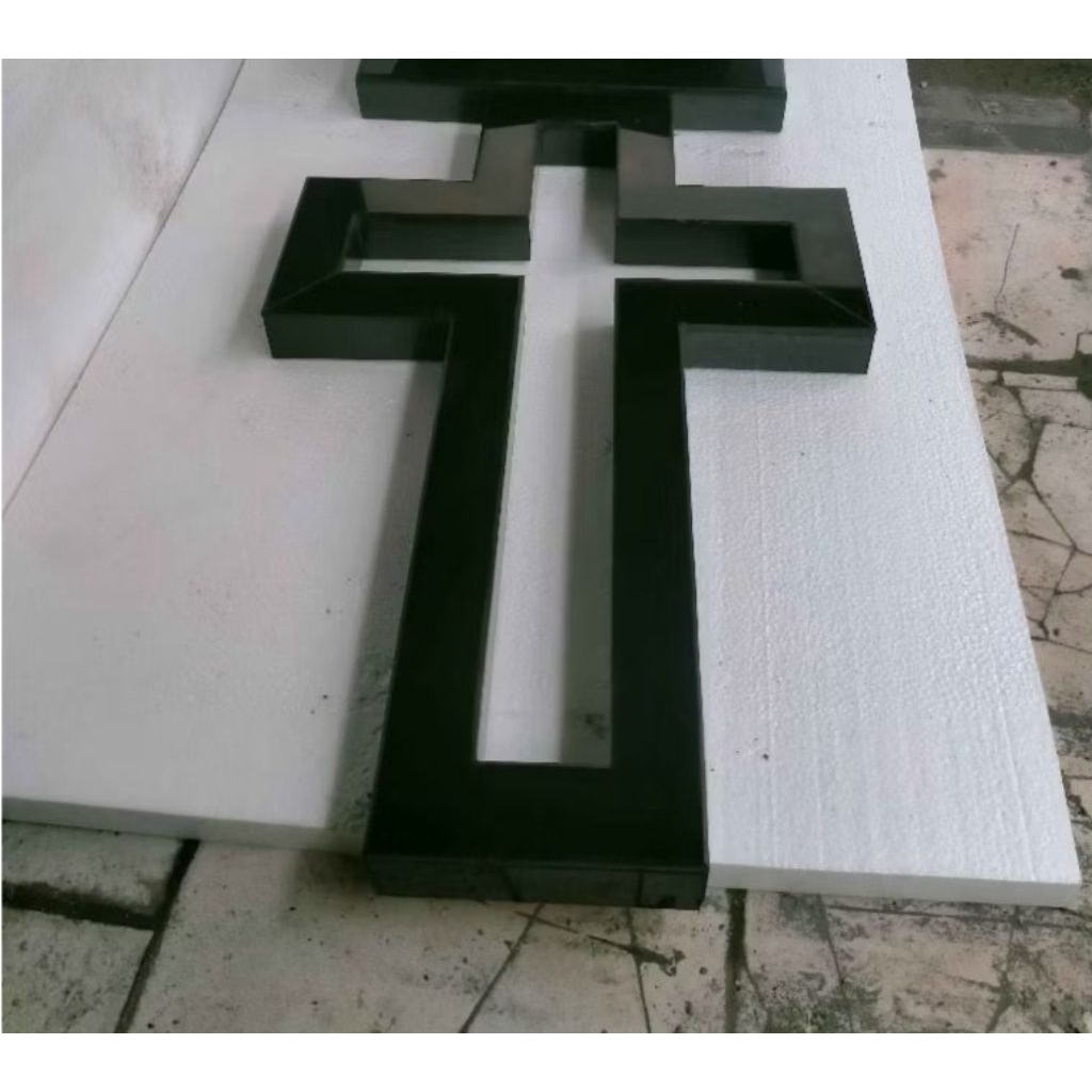 Nisan Makam Kristen+salib/makam 45x30 salib 60x40