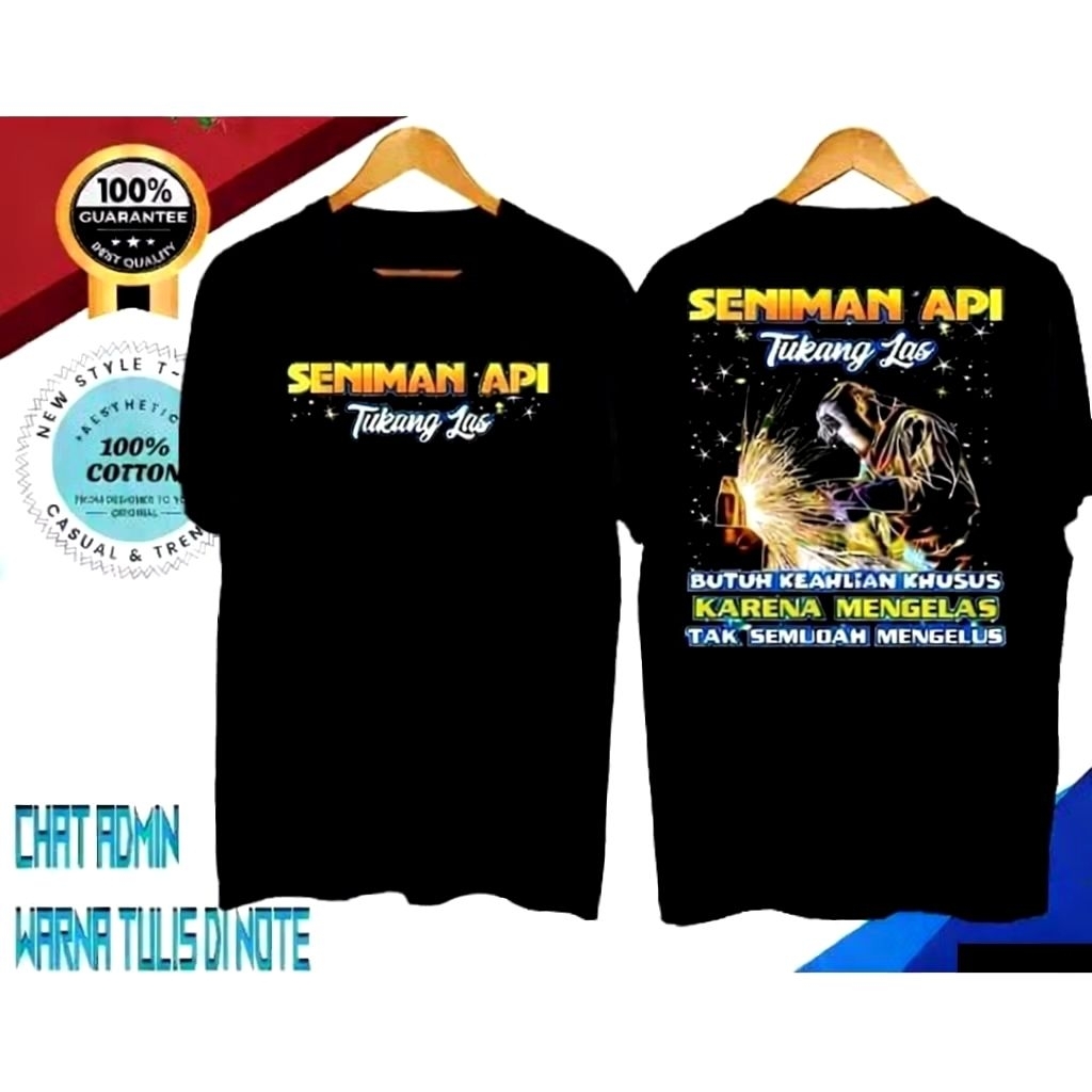 KAOS SENIMAN API TUKANG LAS