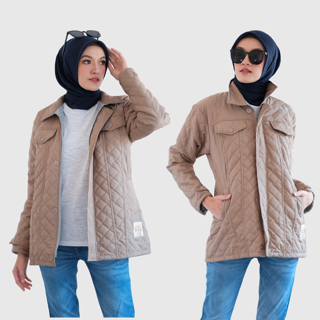 Elzanteri Jaket Parka Wanita Sharapova Mukamiqu