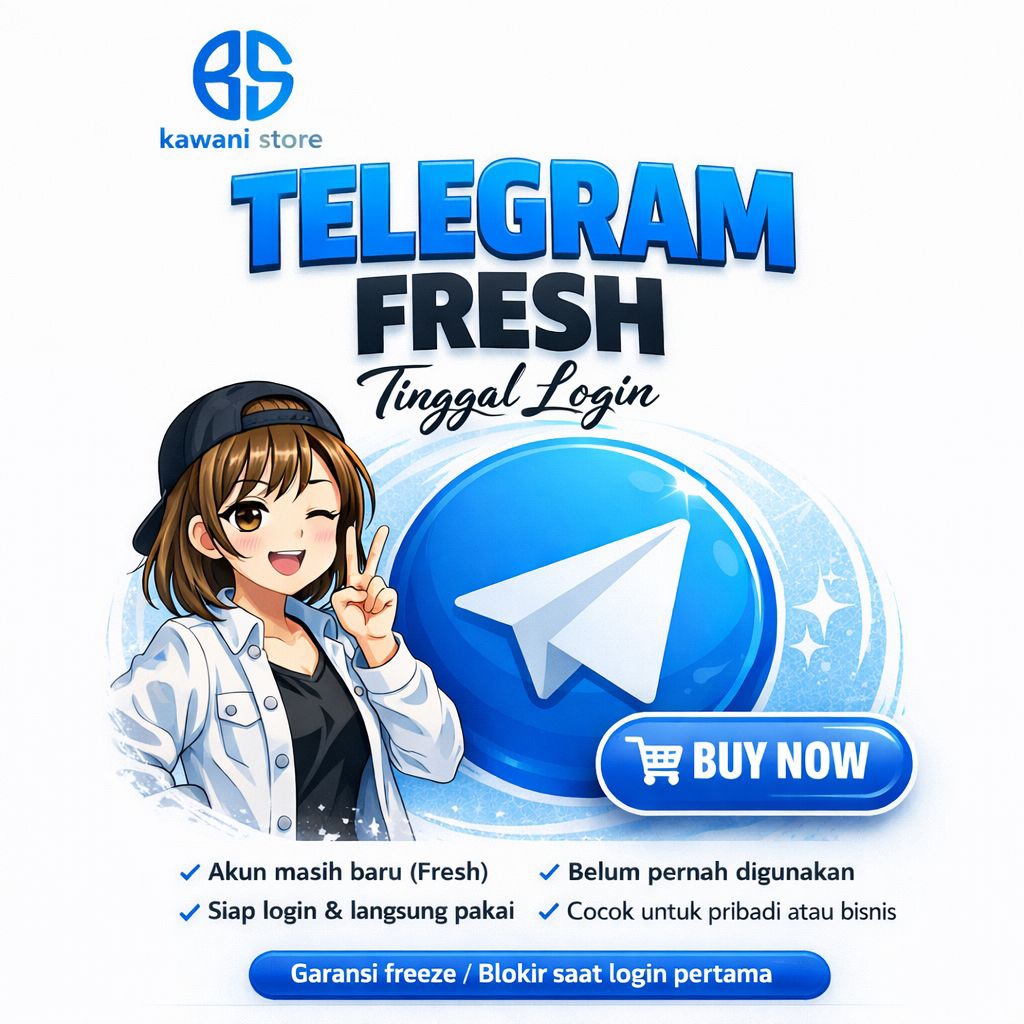 Akun Telegram Indo Anti Ban & Aman Proses Cepat