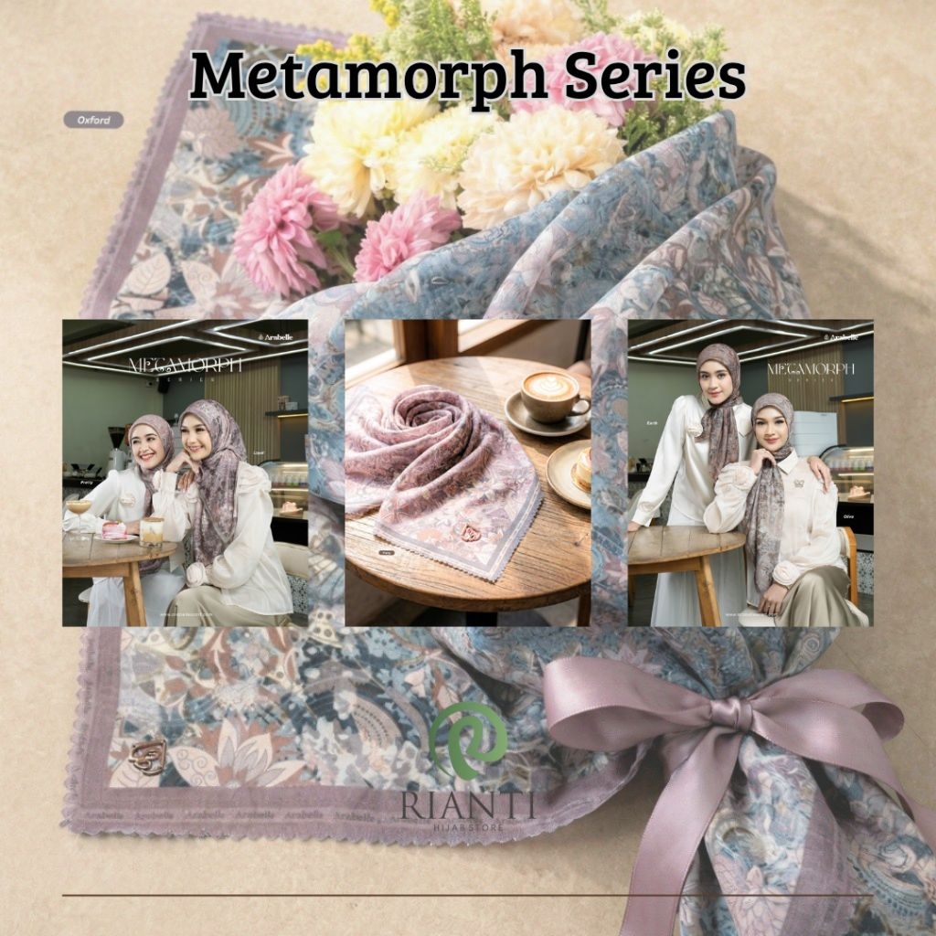 Metamorph Scarf by Arabelle | Scarf Voal Premium Arabelle (Diamond)