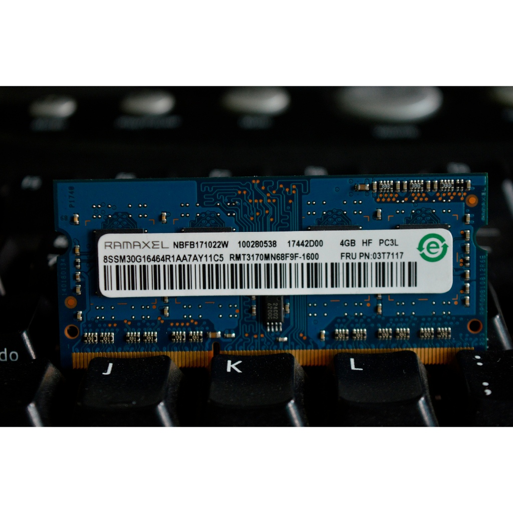 DDR3 4 GB Ramaxel - PC3L Lepasan Laptop