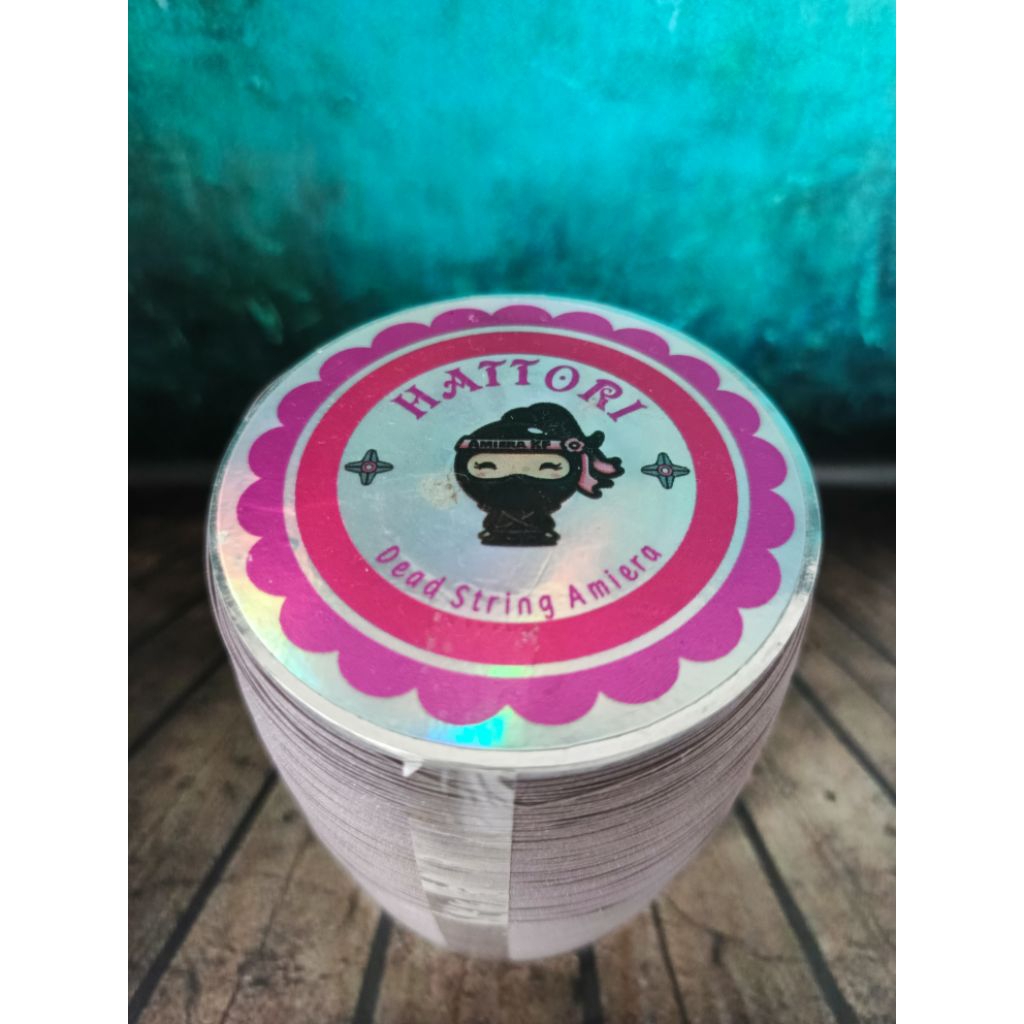 Gelasan Matot Logo Pink Amiera Hattori Bahan Abu Monster Size 0.22'5 Klos 6000 Yard