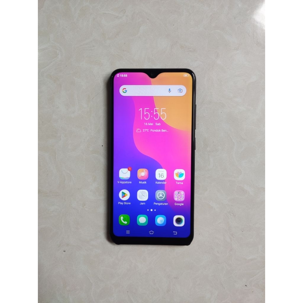 VIVO Y95 4/32 GB MINUS LAYAR SHADOW KUNING SAMAR DUAL SIM 4G LTE SECOND NORMAL SIAP PAKAI