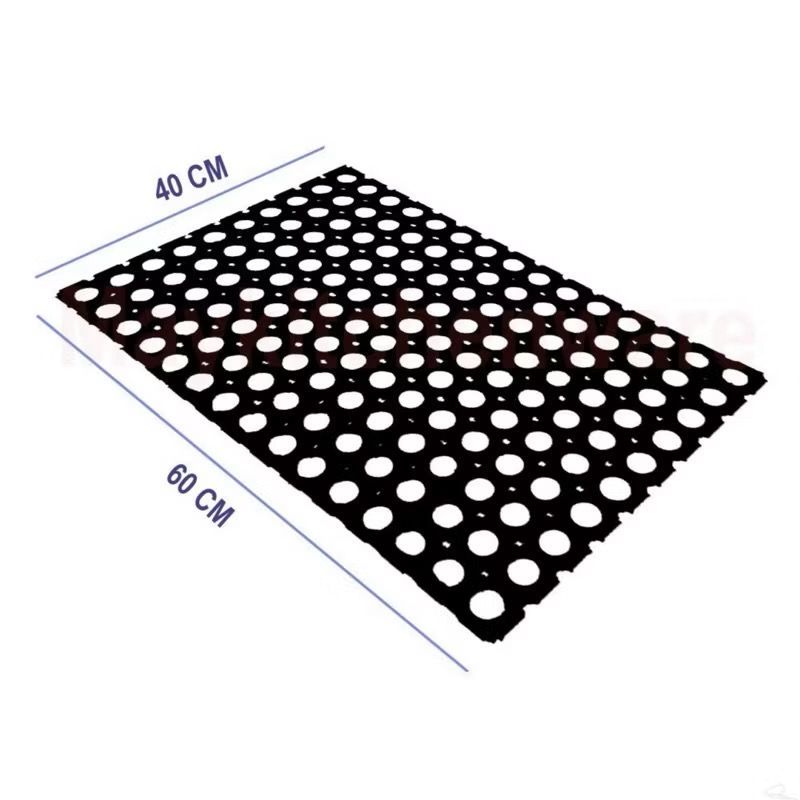 KESET KARET LUBANG ANTI SLIP / KESET KAKI KAMAR MANDI