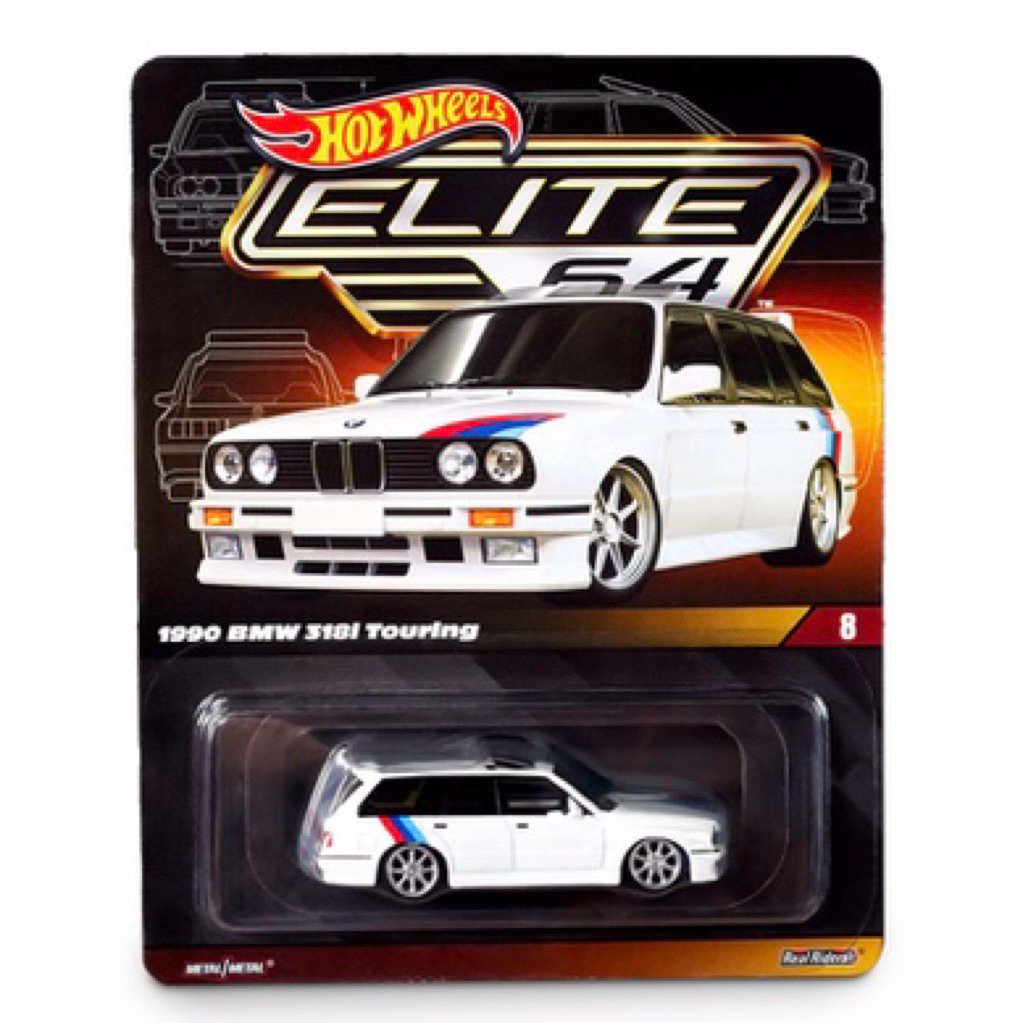 HOT WHEELS 1990 BMW 318I TOURING ELITE 64