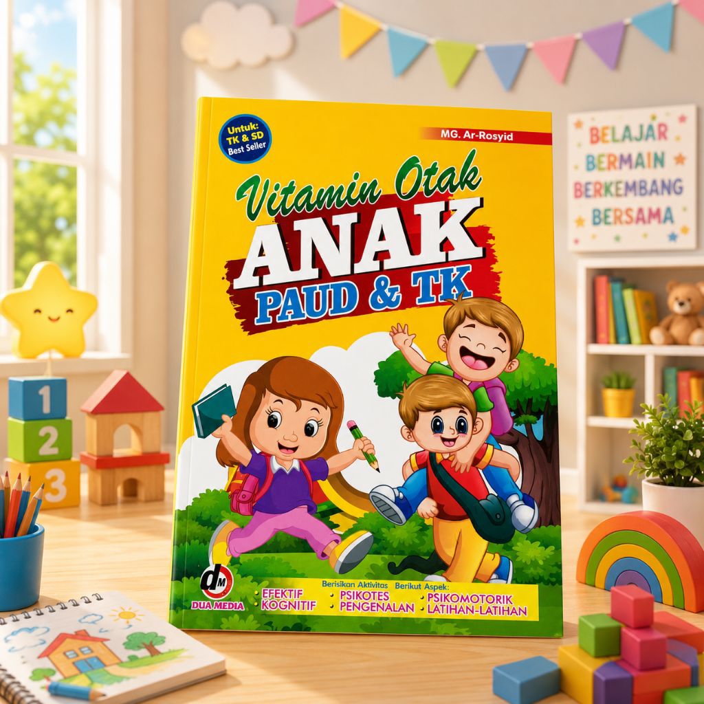 buku Vitamin Otak Anak tk & sd