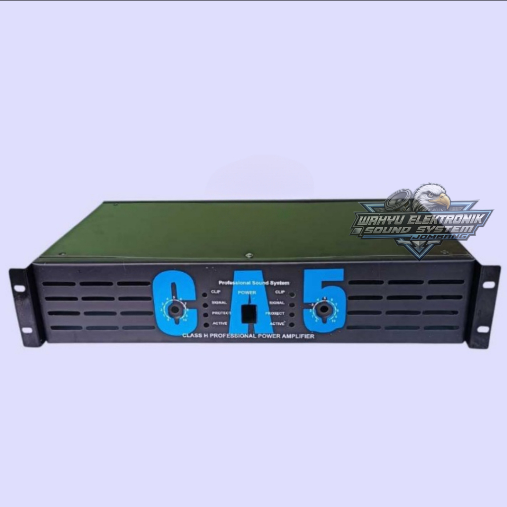 Box Power CA-5 / Bok Power Sound System CA5 2Chanel Bahan Plat Tebal