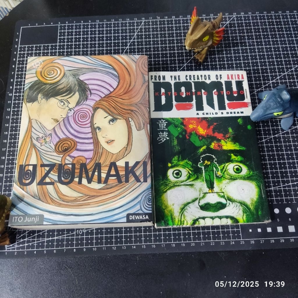 Komik Set Uzumaki by Junji Ito + Bonus Domu (Tamat / End)