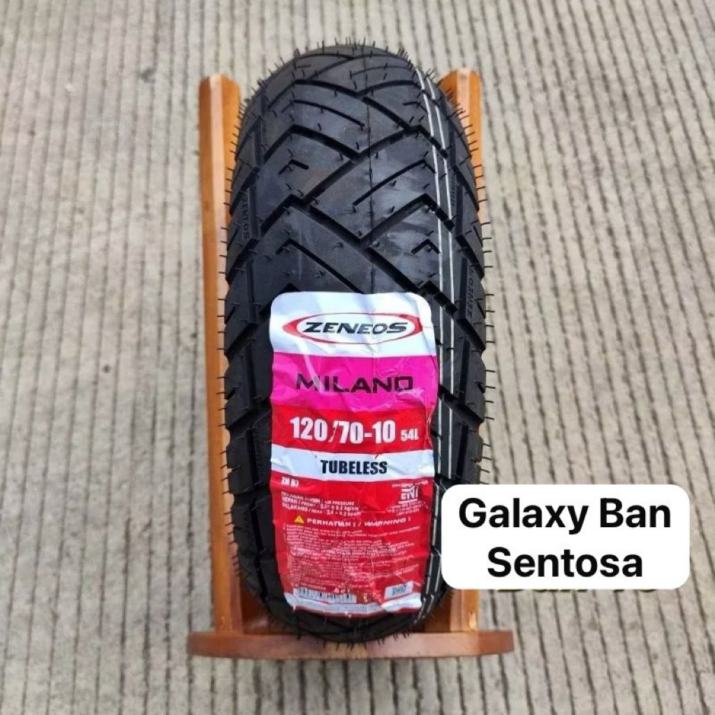 Ban Zeneos 120/70-10 Milano Tubeless