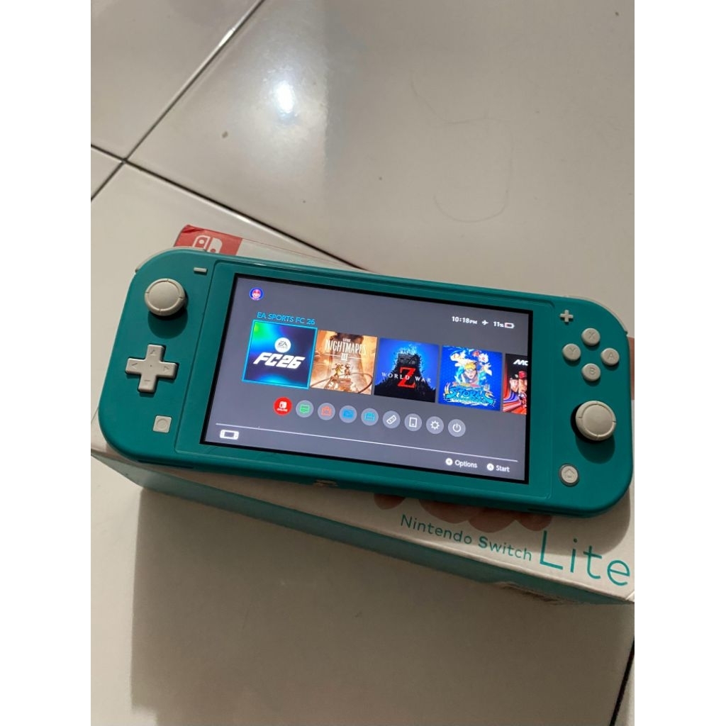 nintendo switch lite cfw 256gb