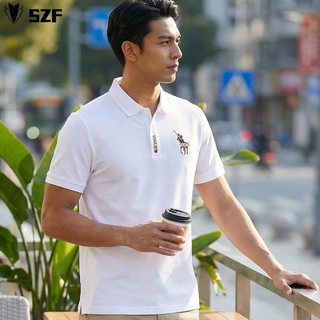 Kemeja polo terbaru / kemeja polo berkerah / kemeja polo lengan pendek pria / kemeja polo bordir