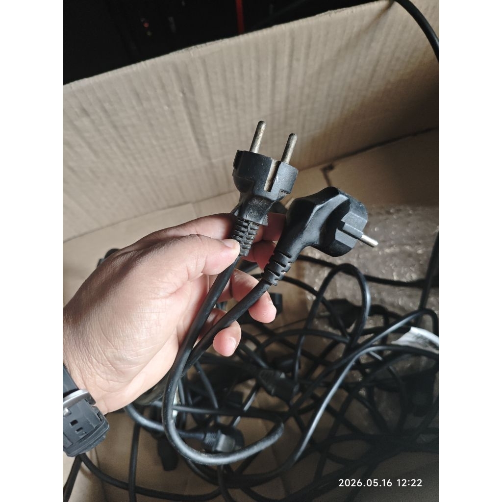 Kabel power ori copotan