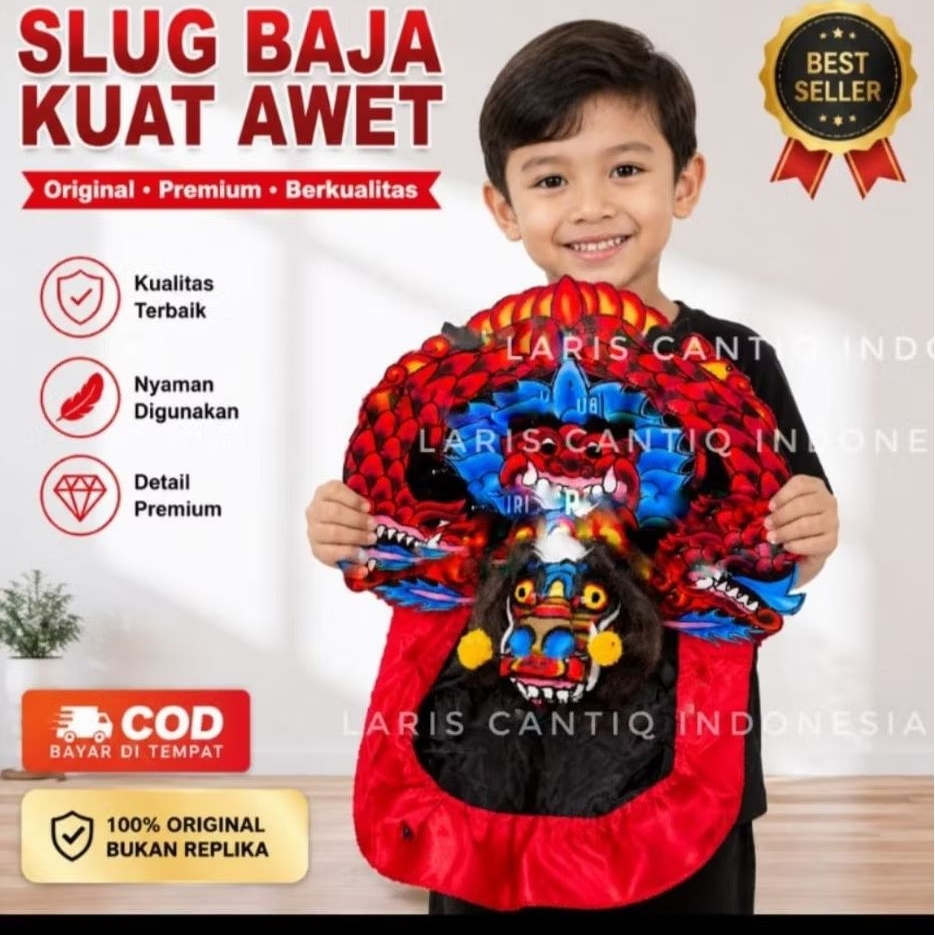 Paket Mainan Anak Barongan Reog Anak Ukiran Naga Kayu Sengon Asli Ponorogo Kuda Lumping Bantengan