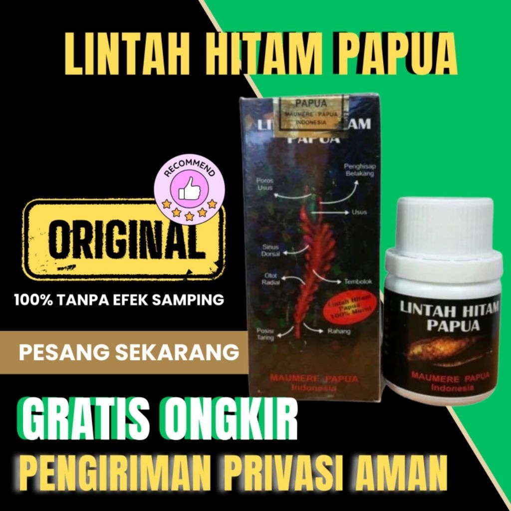 minyak lintah hitam kuat tahan lama pria permanen