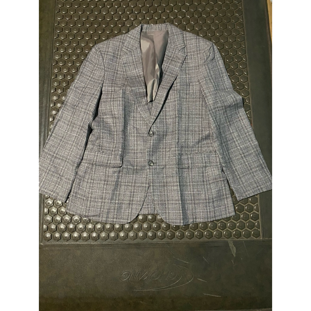 BLAZER JAS AUSTIN REED warna TARO TARTAN MEWAH BRANDED
