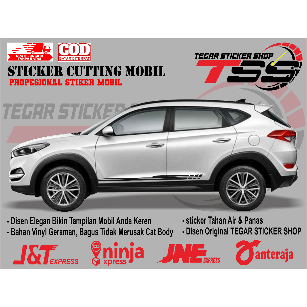 sticker mobil tucson sticker mobil hyundai tucson stiker mobil tucson keren sticker variasi mobil