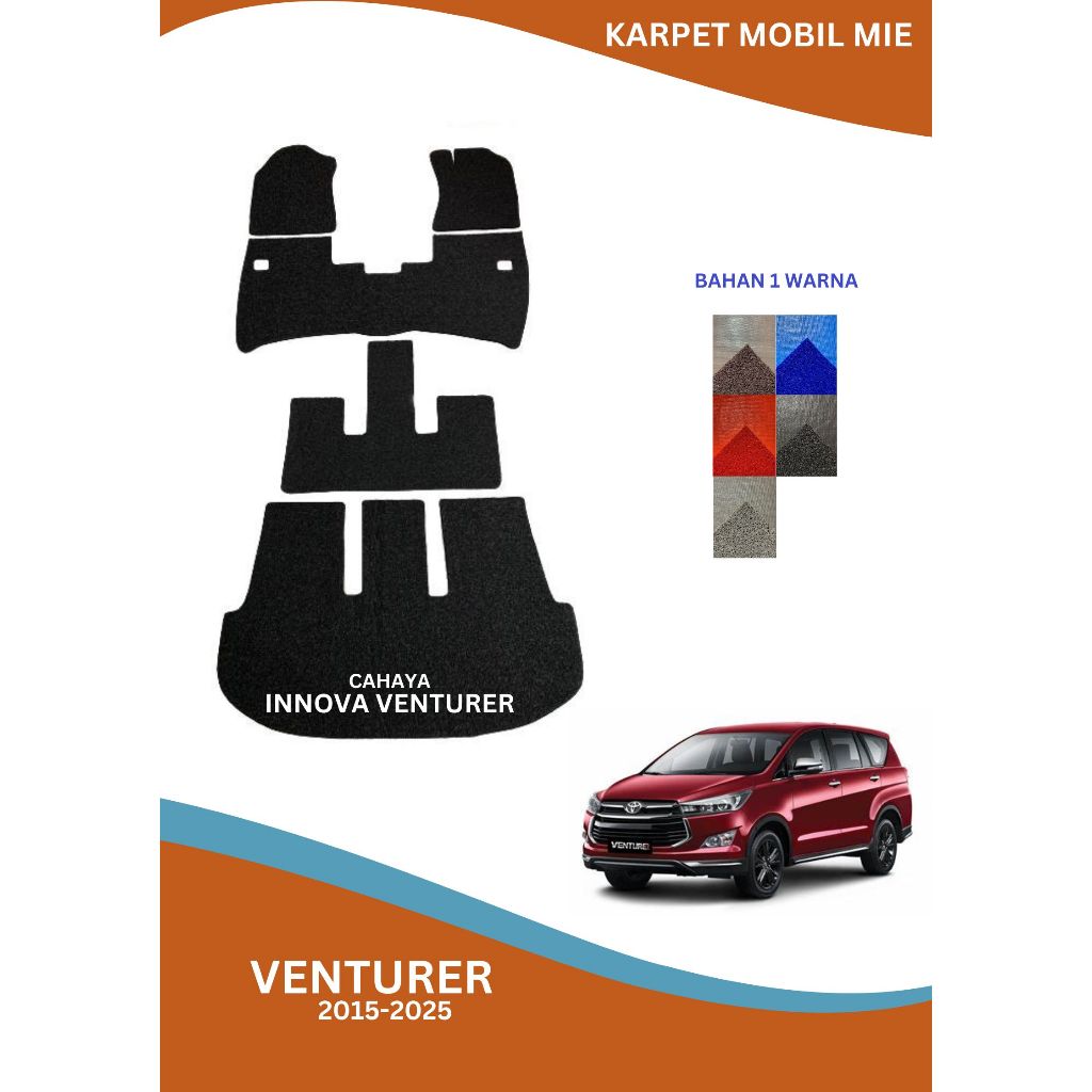 KARPET MOBIL MIE BIHUN INNOVA VENTURER ( 20015-2025 )/KARPET MIE BIHUN INNOVA VENTURER ( 2015-2025 )