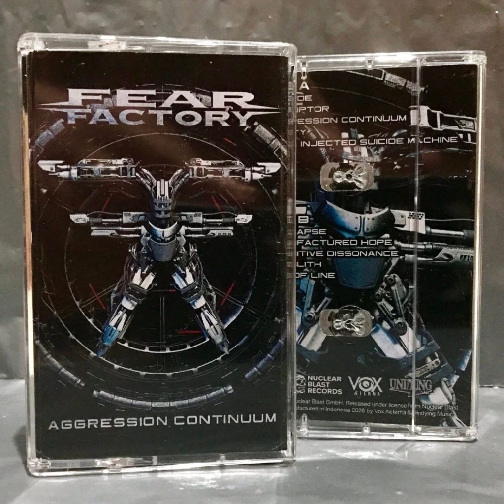 KASET FEAR FACTORY - Aggression Continuum