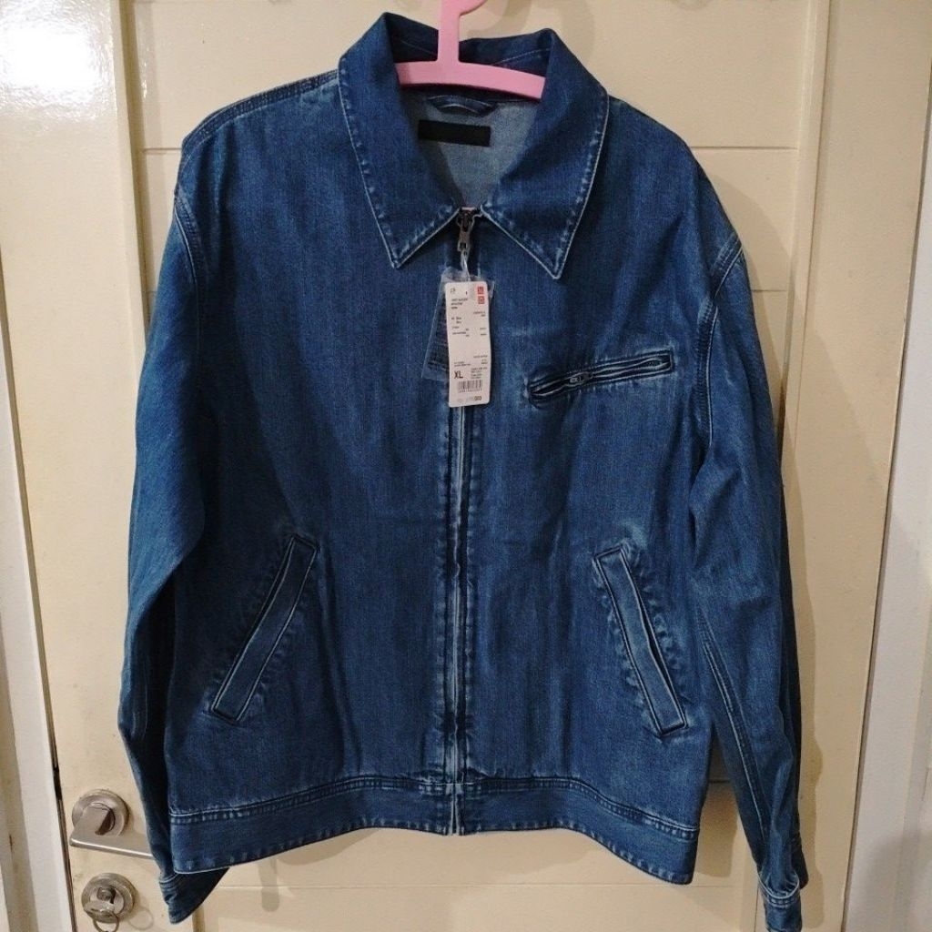 JACKET UNIQLO BLOUSON DENIM JEANS