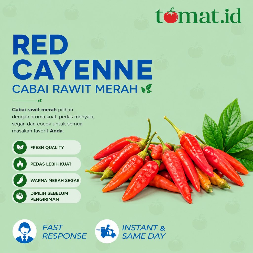 CABAI | Cabe Rawit Merah - Lokal