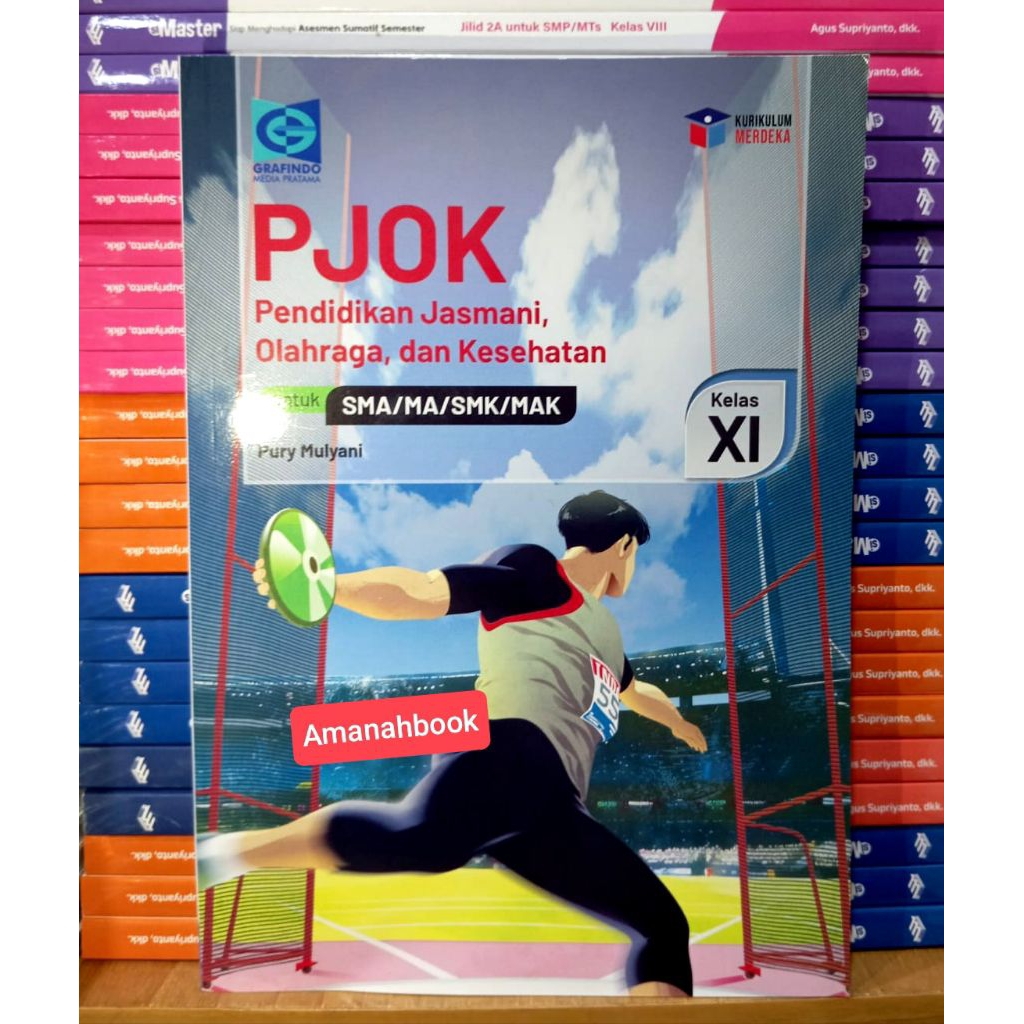 Buku PJOK SMA Kelas 11 Kurikulum Merdeka Grafindo