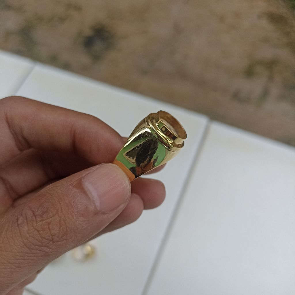 CINCIN KUNINGAN SARI EMBAN KUNINGAN IKETAN KUNINGAN RING KUNINGAN SARI POLOS