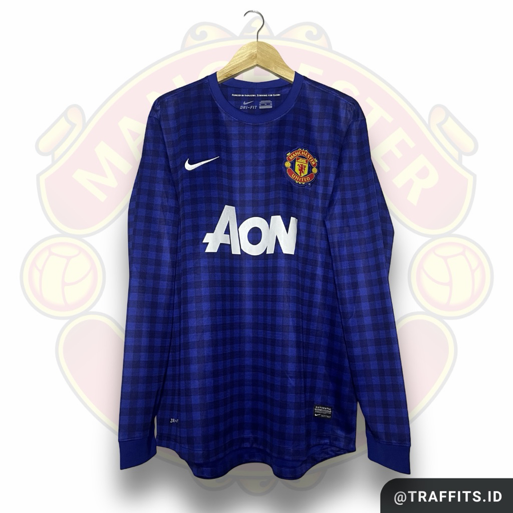 Jersey Manchester United Goalkeeper Away Kit 12/13 Long Sleeve Original Size XL
