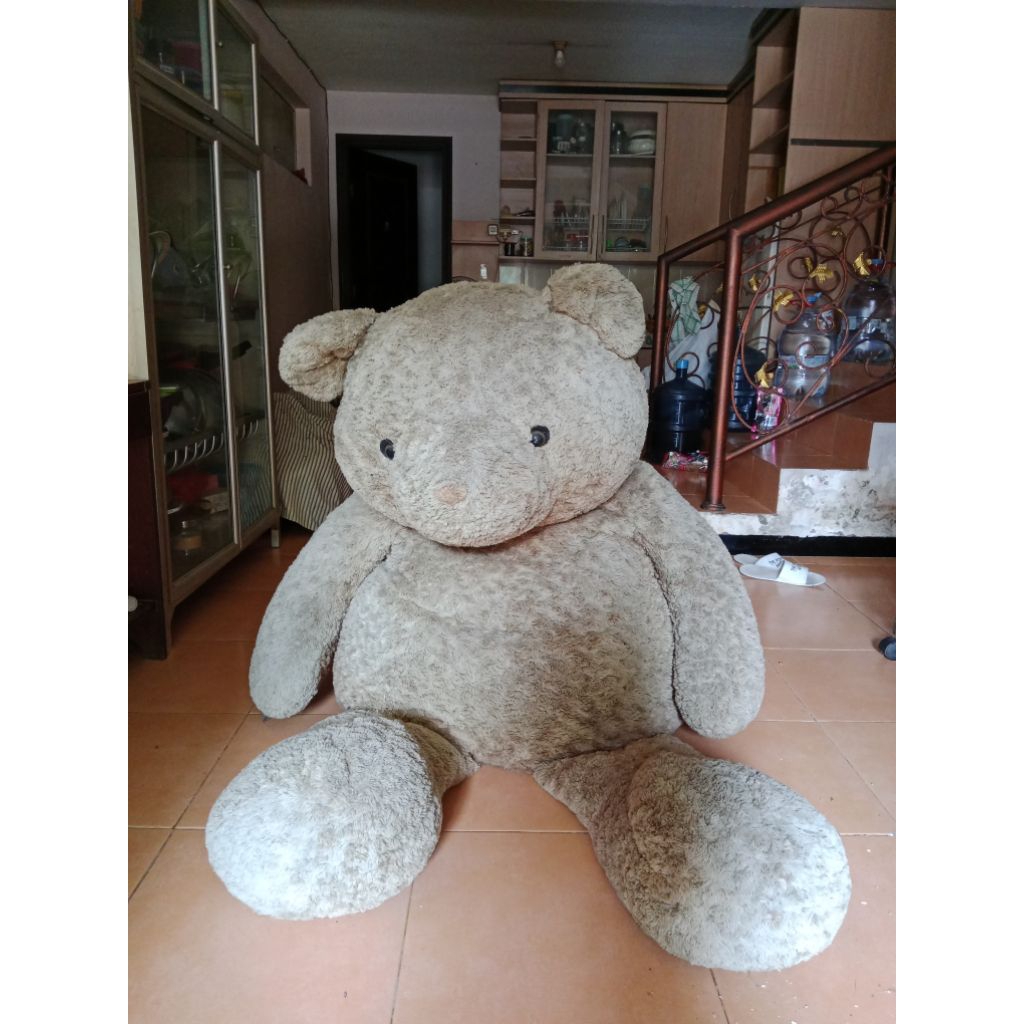 JUAL SECOND PRELOVED BONEKA SUPER JUMBO MEREK TEDDY HOUSE
