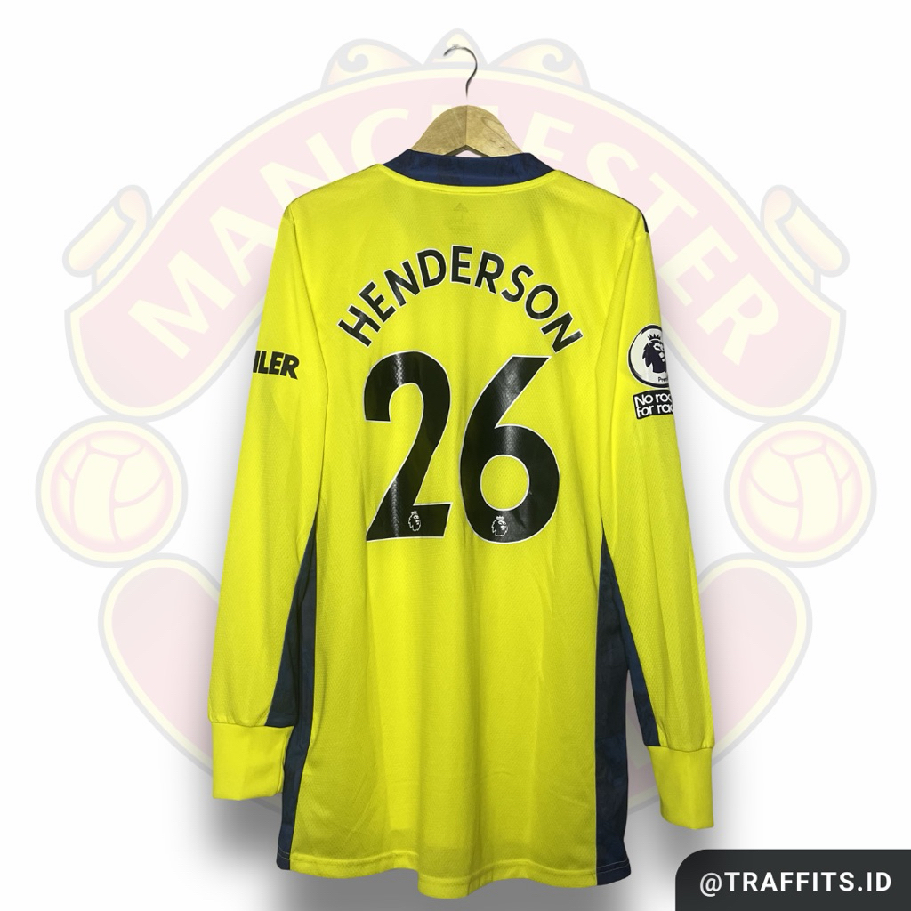 Jersey Manchester United Goalkeeper Away Kit 20/21 Long Sleeve Dean Henderson BNWT Brand New With Ta