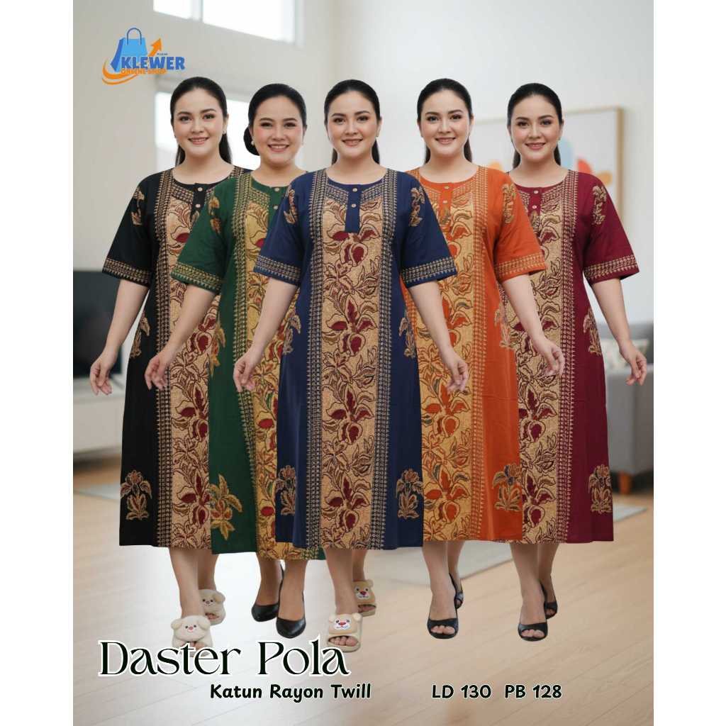 DASTER LD 130 CM MURAH RAYON PREMIUM BATIK DASTER DASTER JUMBO | RAYON SUPER HOMEDRESS WANITA DASTER