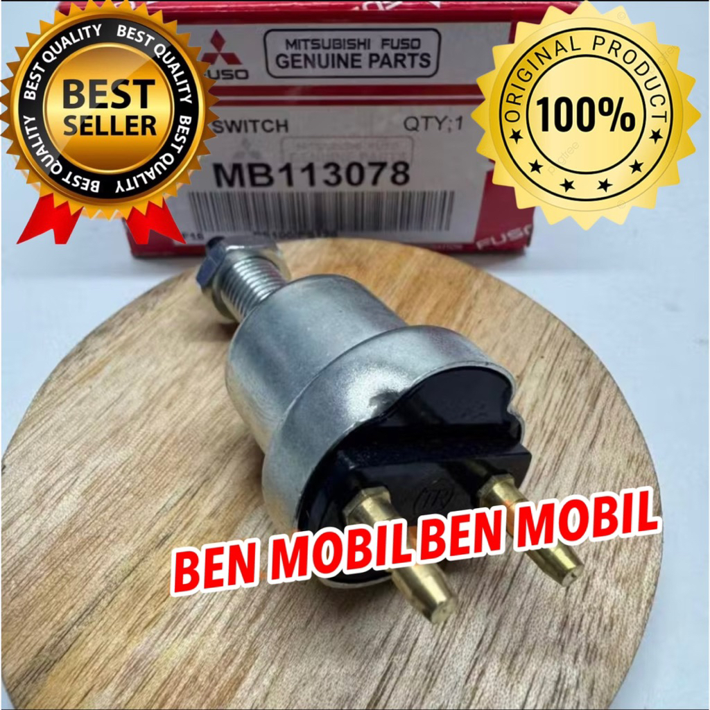 Stop Switch Rem Stop MITSUBISHI COLT DIESEL PS100 COLT T120 T120SS L300 MB113078 ASLI - BEN MOBIL