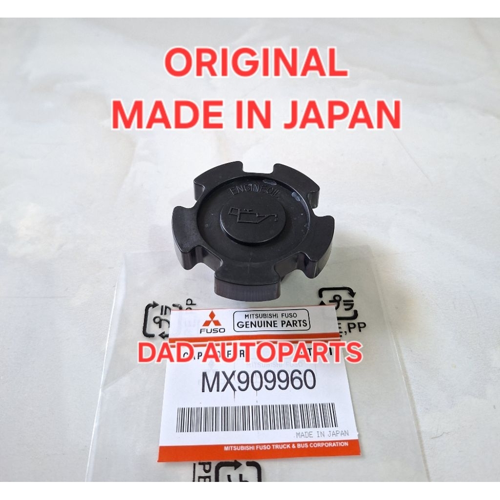 OLI CAP / TUTUP OLI MESIN CANTER EURO 4 ORIGINAL JAPAN
