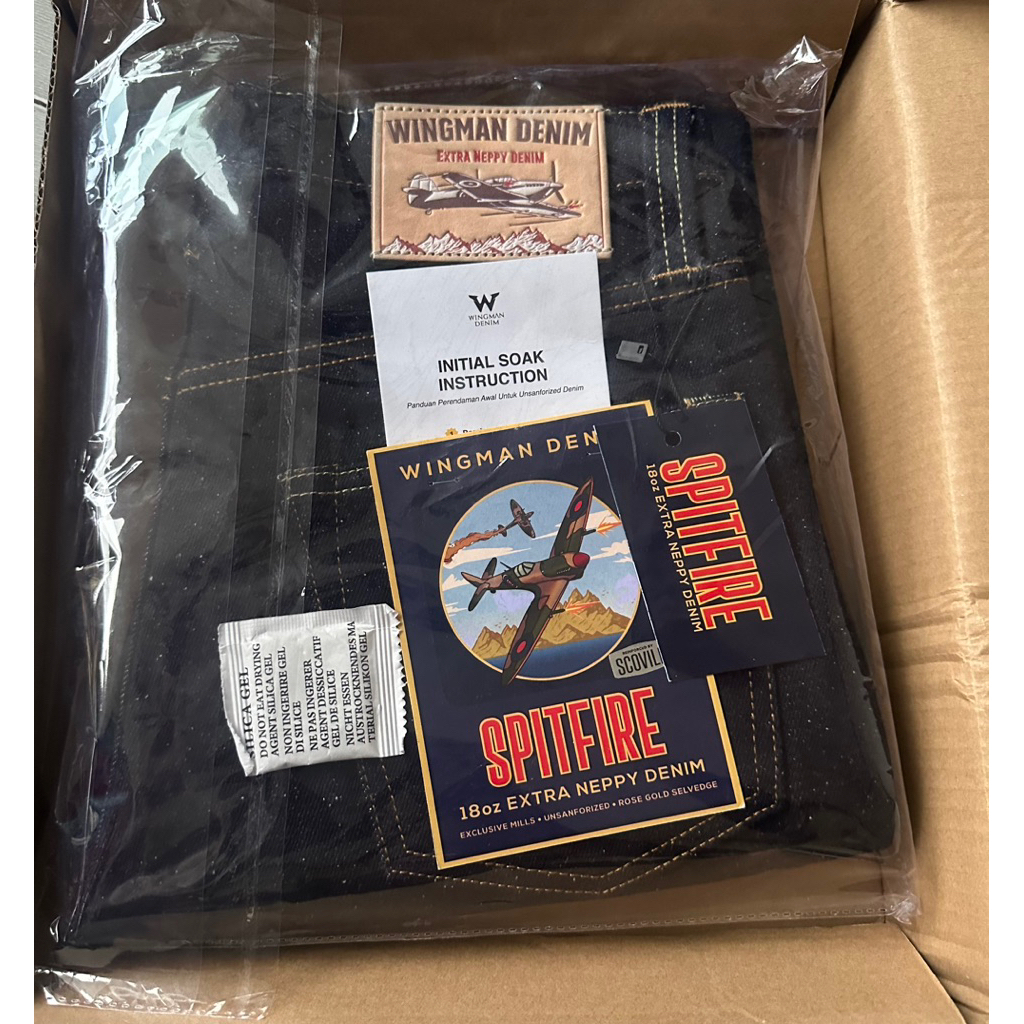 wingman denim spitfire 18oz
