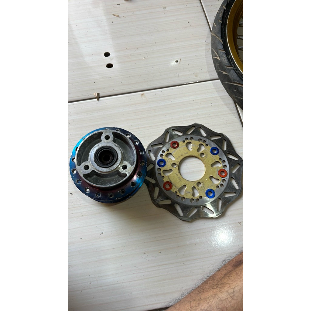 tromol bos roda depan mio set cakramnya