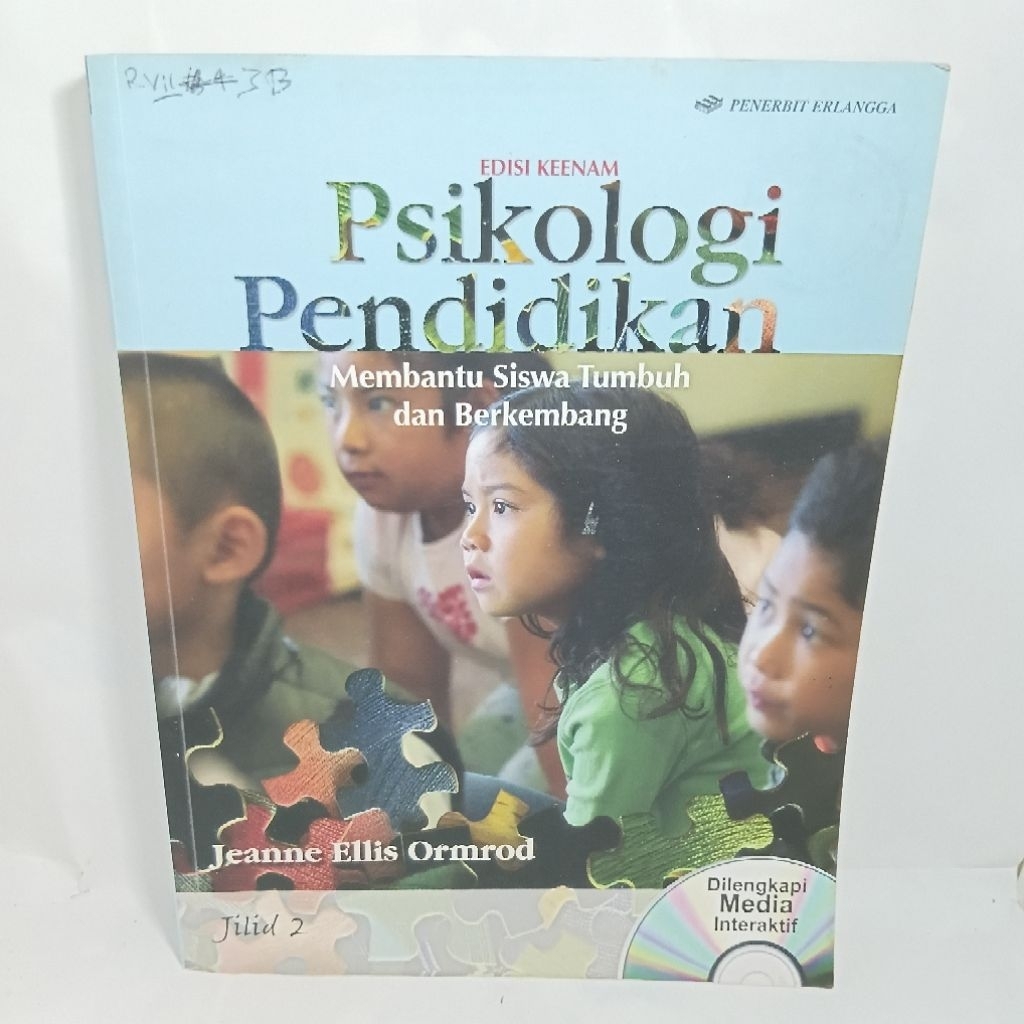 BUKU PSIKOLOGI PENDIDIKAN JILID 2 EDISI ke Enam Jeanne Ellis Ormrod