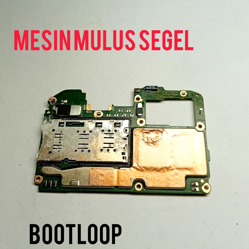 MESIN / Motherboard Oppo A7 Bootloop (tidak loading)