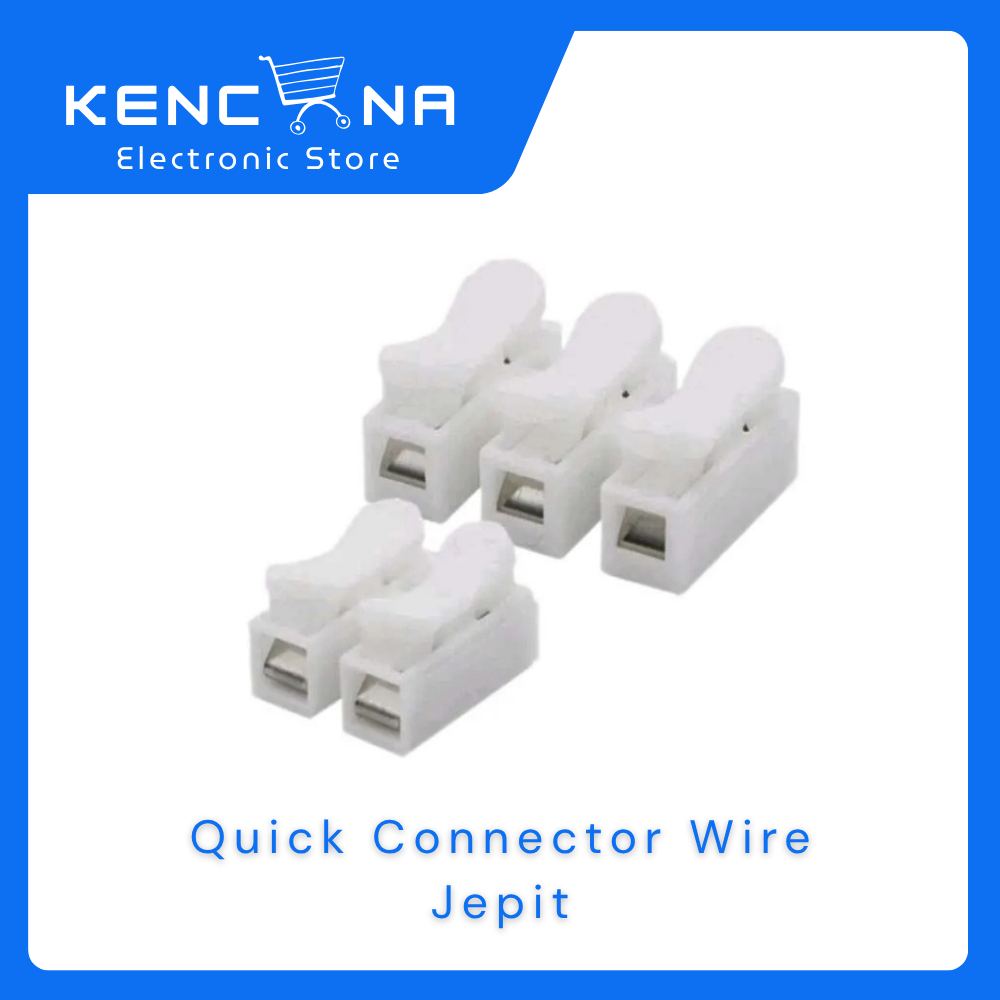 QUICK WIRE CONNECTOR CH-2 CH-3 Sambungan Kabel Jepit 2 Pin 3 Pin