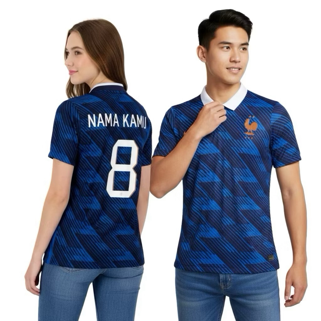 Jersey Prancis Home World Cup 2026 Grade Original - Jersey Prancis Piala Dunia Terbaru High Quality