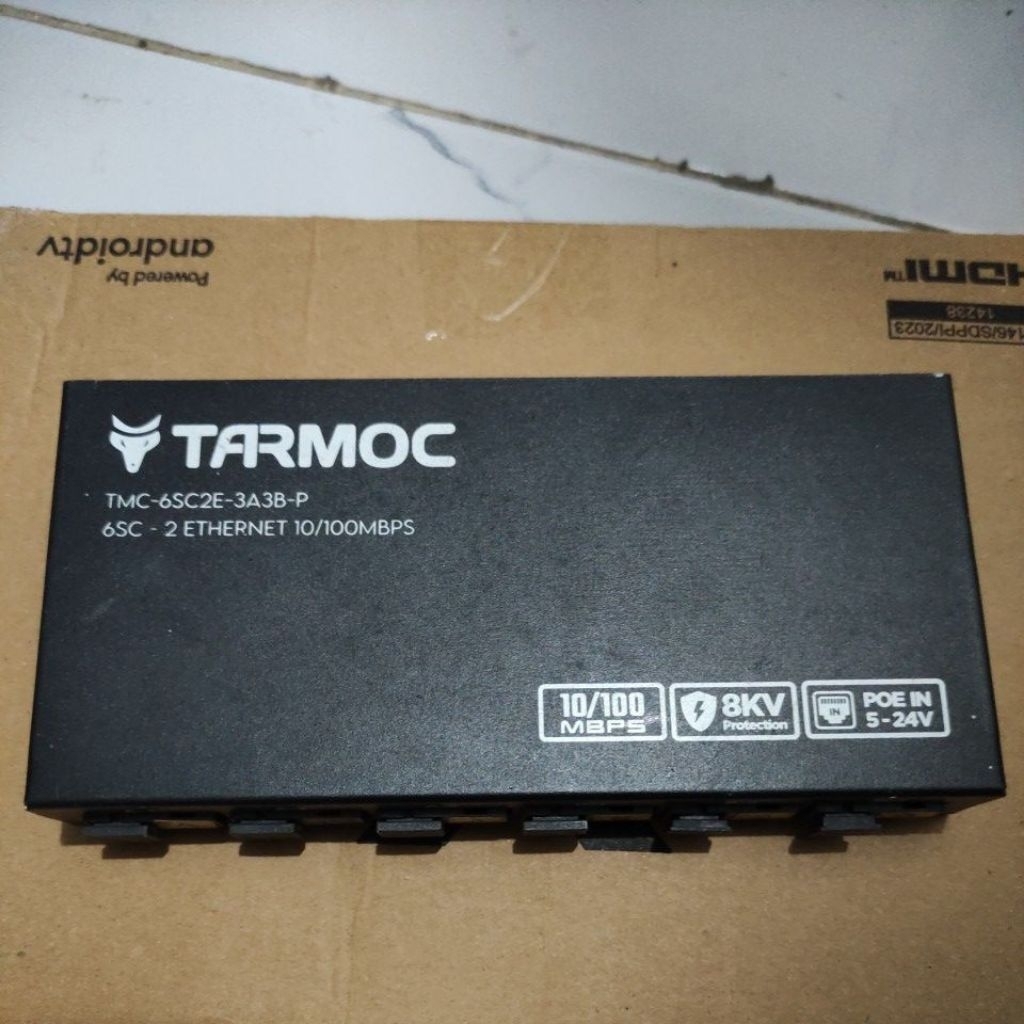 HTB TARMOC 6 PORT 2 LAN + ADAPTOR