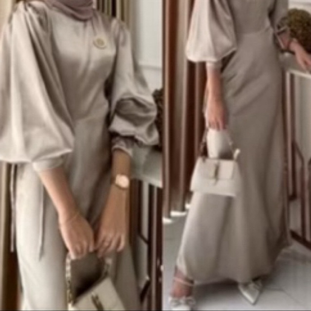 Preloved Lyodra Dress Silk
