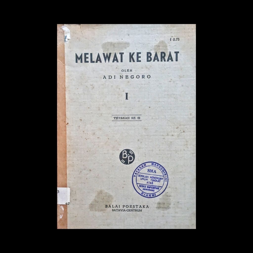 Melawat ke Barat I - Adi Negoro