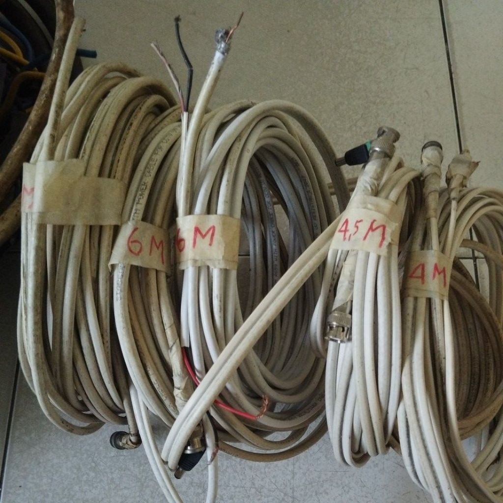 Kabel CCTV bekas